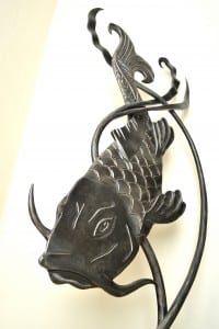 Wedding, Present, Bespoke, Hand Forged, Handmade, Interior Design, Blacksmith, Common Carp, Fish,