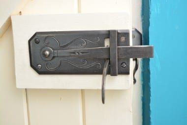 Handmade Latch, Kyle Swann, Blacksmith