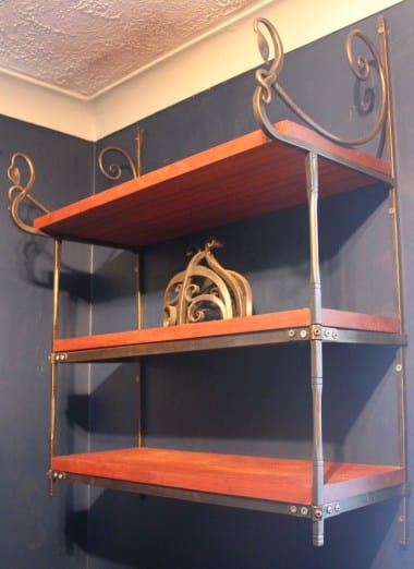 Forged, Blacksmith, Shelving, Home, Interior Design, Swann Forge