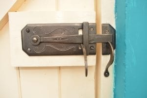 Handmade Latch, Kyle Swann, Blacksmith