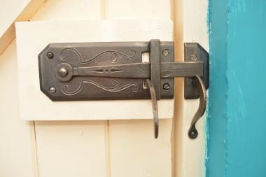 Handmade Latch, Kyle Swann, Blacksmith