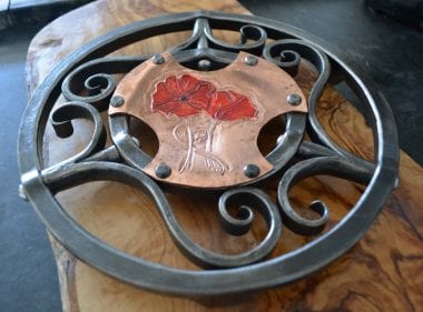 Trivet, Kitchen, Bespoke, Luxury, Poppy, Copper, Interior Design