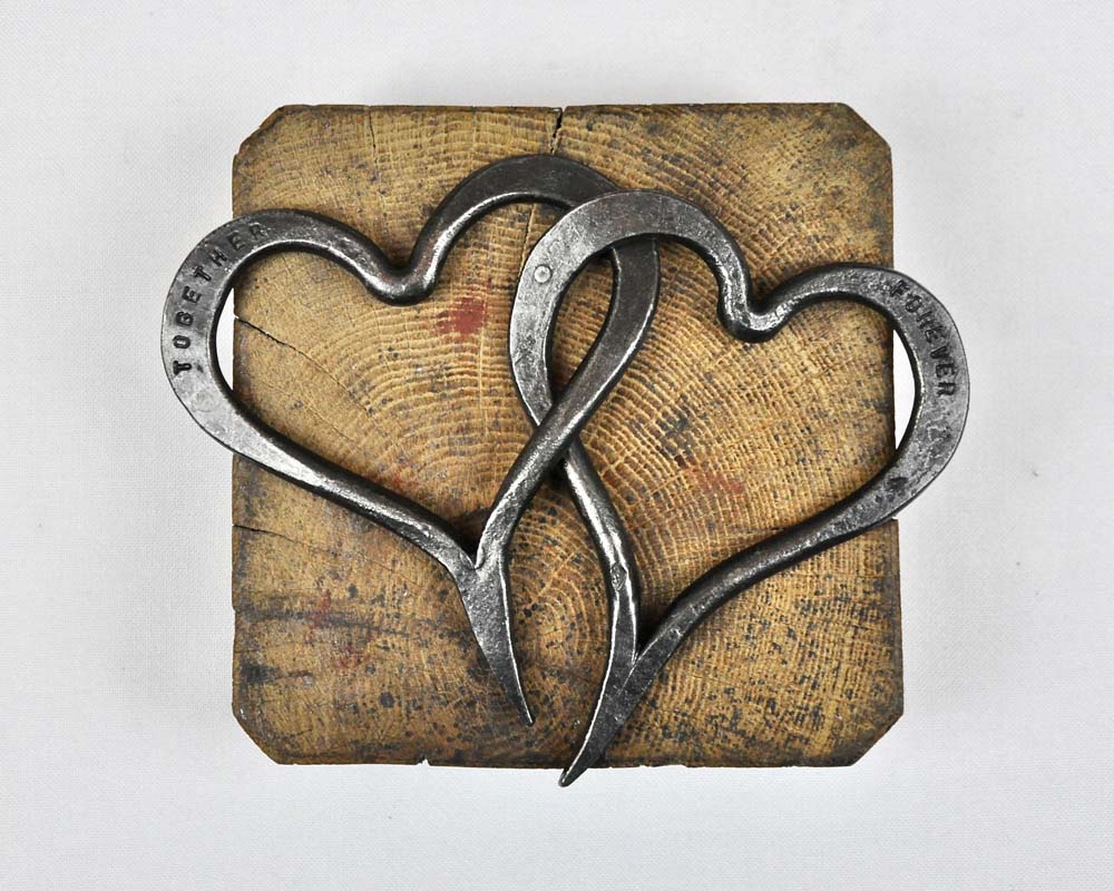 Anniversary Present, Wedding Present, Swann Forge, Heart, Blacksmith, Forged, Luxury