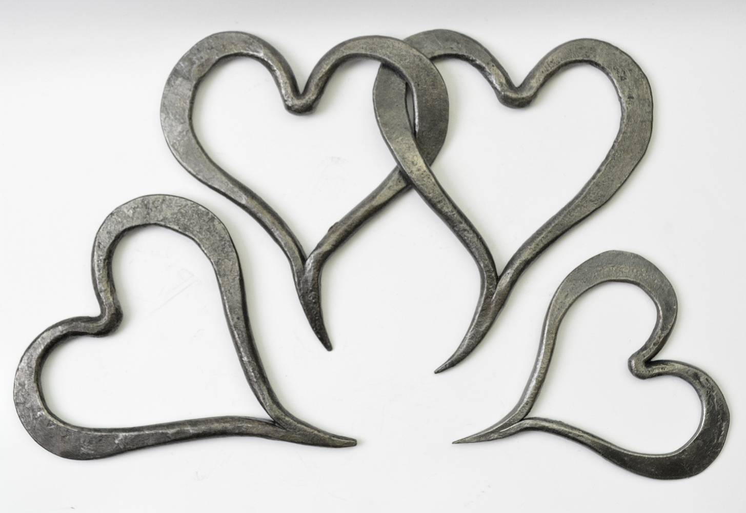 Hearts, Always and Forever, Blacksmith , Love, Wedding, Birthday, Christmas, Valentines Day, Mother's Day, Forged
