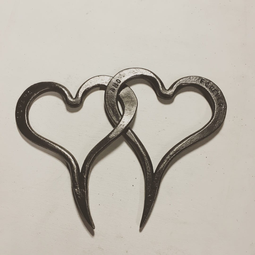 Wedding Present, Anniversary Present, Iron Anniversary, 6 Years, Bespoke, Luxury, Gift, Unique, Swann Forge, Blacksmith, Ironwork