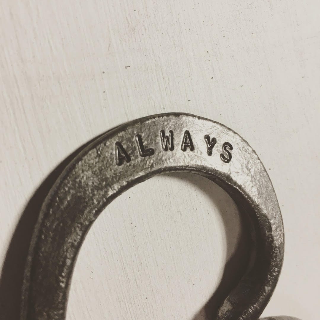 Wedding Present, Anniversary Present, Iron Anniversary, 6 Years, Bespoke, Luxury, Gift, Unique, Swann Forge, Blacksmith, Ironwork