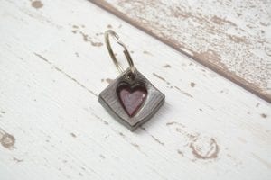 Heart, Red, Love, Unique, Blacksmith, Swann Forge, Art, Key, Ring
