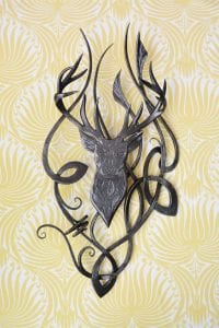 Celtic Knot Work, Stag, Swann Forge, Ironwork, Art, Metal Art
