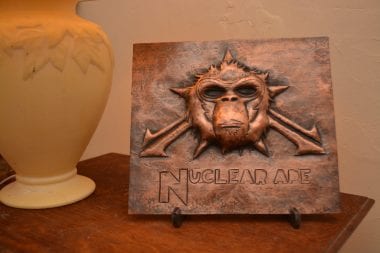 Repousse Nuclear Ape Logo