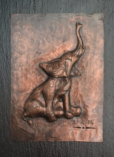 Repousse Elephant